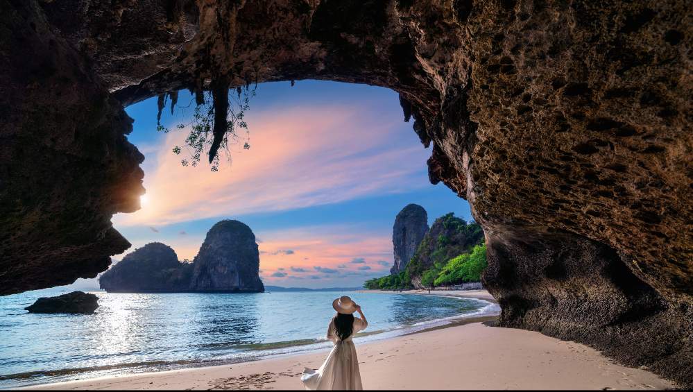 السياحة في تايلند شاطئ كرابي